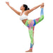 Colorful womans Yoga Leggings - Vermont Country Digital