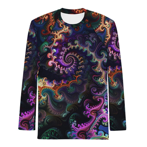 Force of nature pattern - Men's Rash Guard - Vermont Country Digital