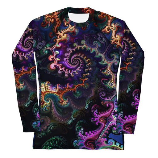 Force of nature pattern - Women's Rash Guard - Vermont Country Digital