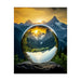 Glass sphere imagination - Vista de campo - Matte Vertical Posters - Vermont Country Digital