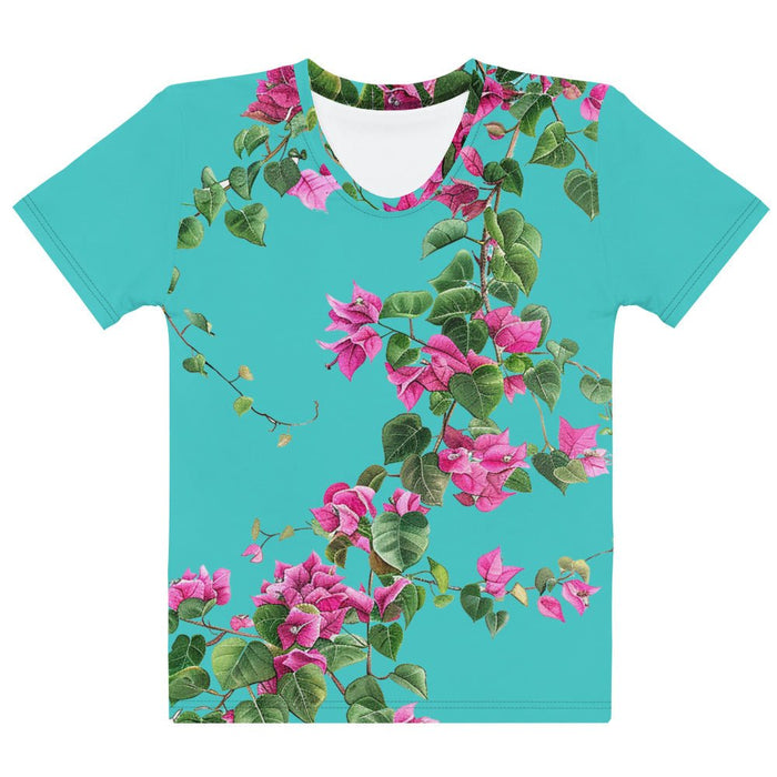 Women's T-shirt - bougainvillea colors and blooms - FREE SHIPPING! - Vermont Country Digital