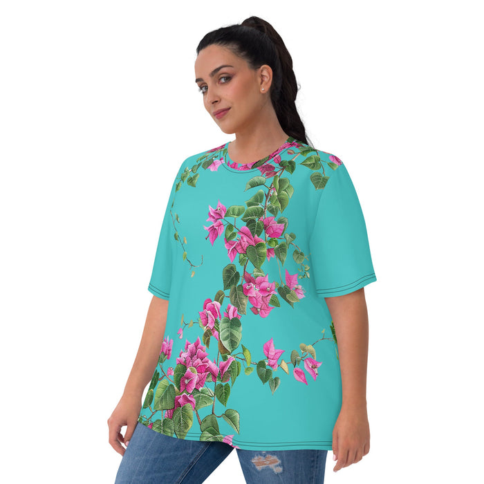 Women's T-shirt - bougainvillea colors and blooms - FREE SHIPPING! - Vermont Country Digital