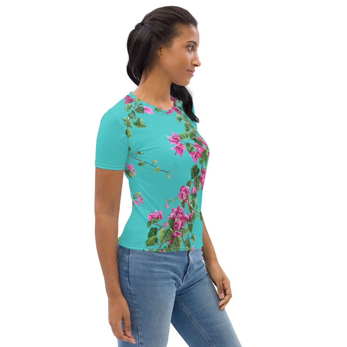 Women's T-shirt - bougainvillea colors and blooms - FREE SHIPPING! - Vermont Country Digital