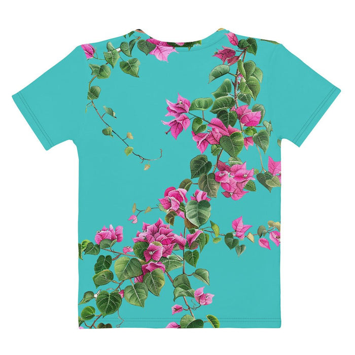 Women's T-shirt - bougainvillea colors and blooms - FREE SHIPPING! - Vermont Country Digital