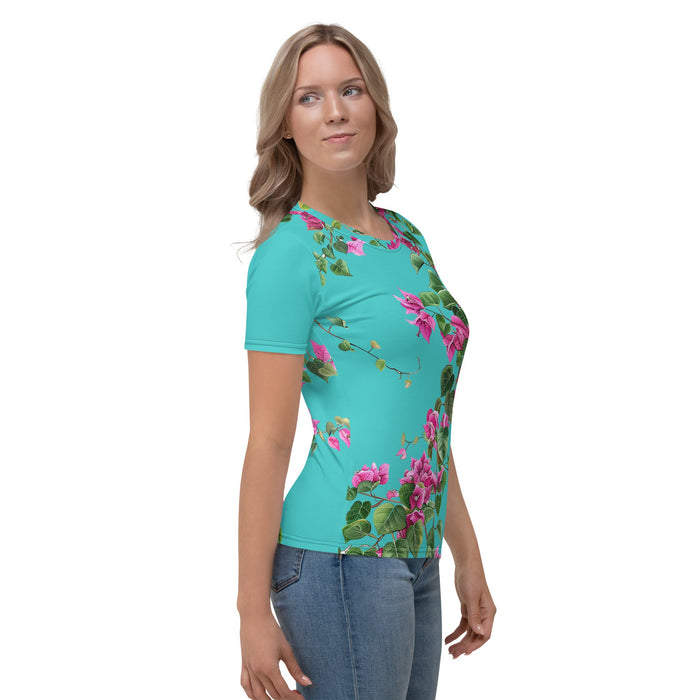 Women's T-shirt - bougainvillea colors and blooms - FREE SHIPPING! - Vermont Country Digital