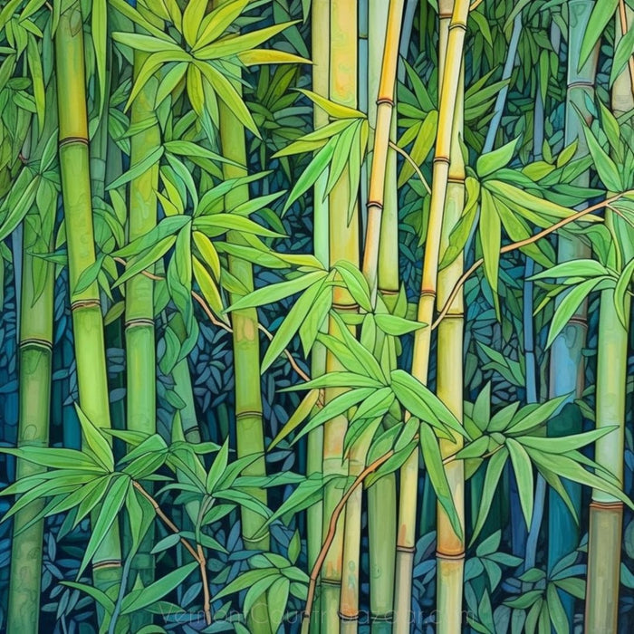 Bamboo Forest Patterns - 8 pack - Vermont Country Digital