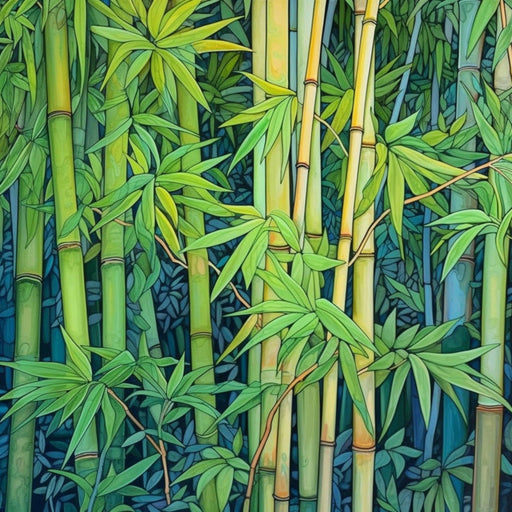 BambooFour- Digital pattern image for download - Vermont Country Digital