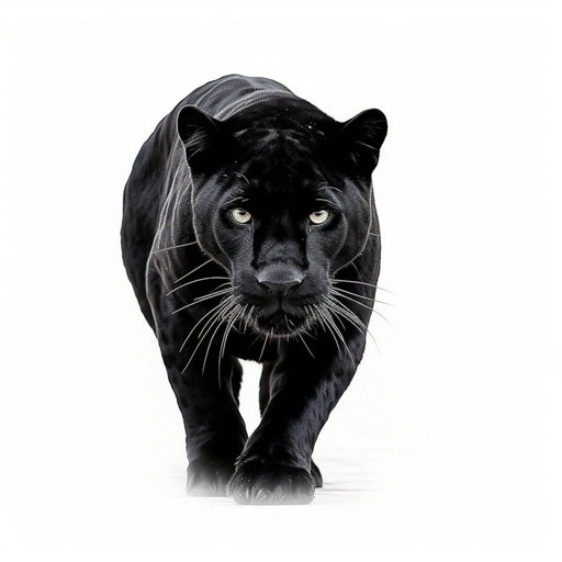 Black Jaguar -Stealthy black Jaguar image for download - Vermont Country Digital
