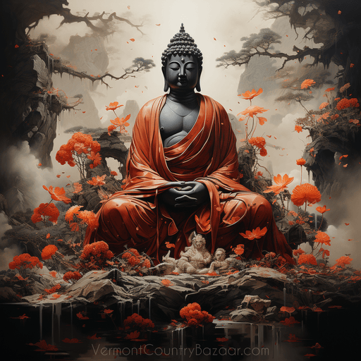 Buddha Images, digital artwork - PNG and JPG images of Buddha. Instant download - Vermont Country Digital