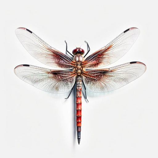 Dragonfly picture - ai generative image of a dragonfly specimen - Vermont Country Digital