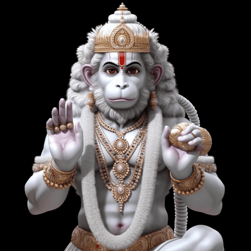 Hanuman -Hindu deity Hanuman digital image for instant download - Vermont Country Digital