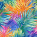 Palm fronds in pastel pattern - Digital pattern image for download - Vermont Country Digital