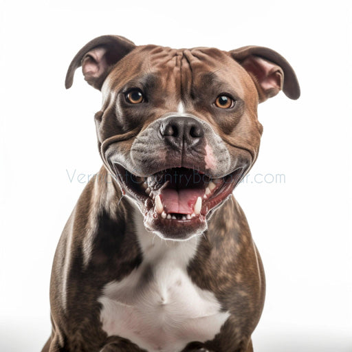 Pitbull dog - Digital image of a young pitbull dog for download - Vermont Country Digital