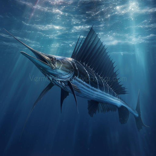 Sailfish - Digital image for download - Vermont Country Digital